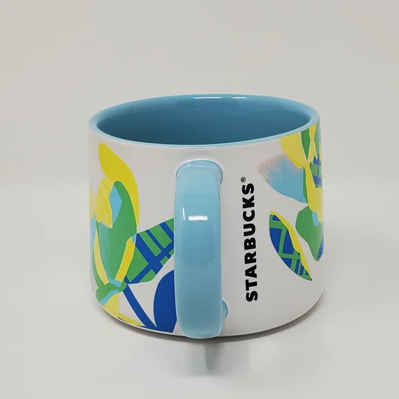 Starbucks 2023 Abstract Floral Bee Mug (2023) - Picture 2 of 6